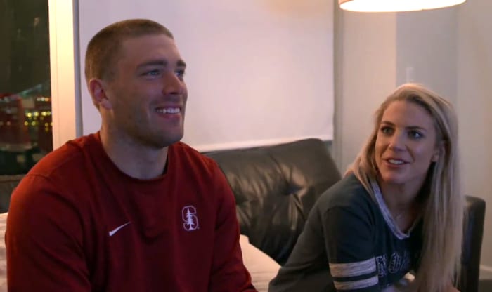 Unwinding at home, postgame.